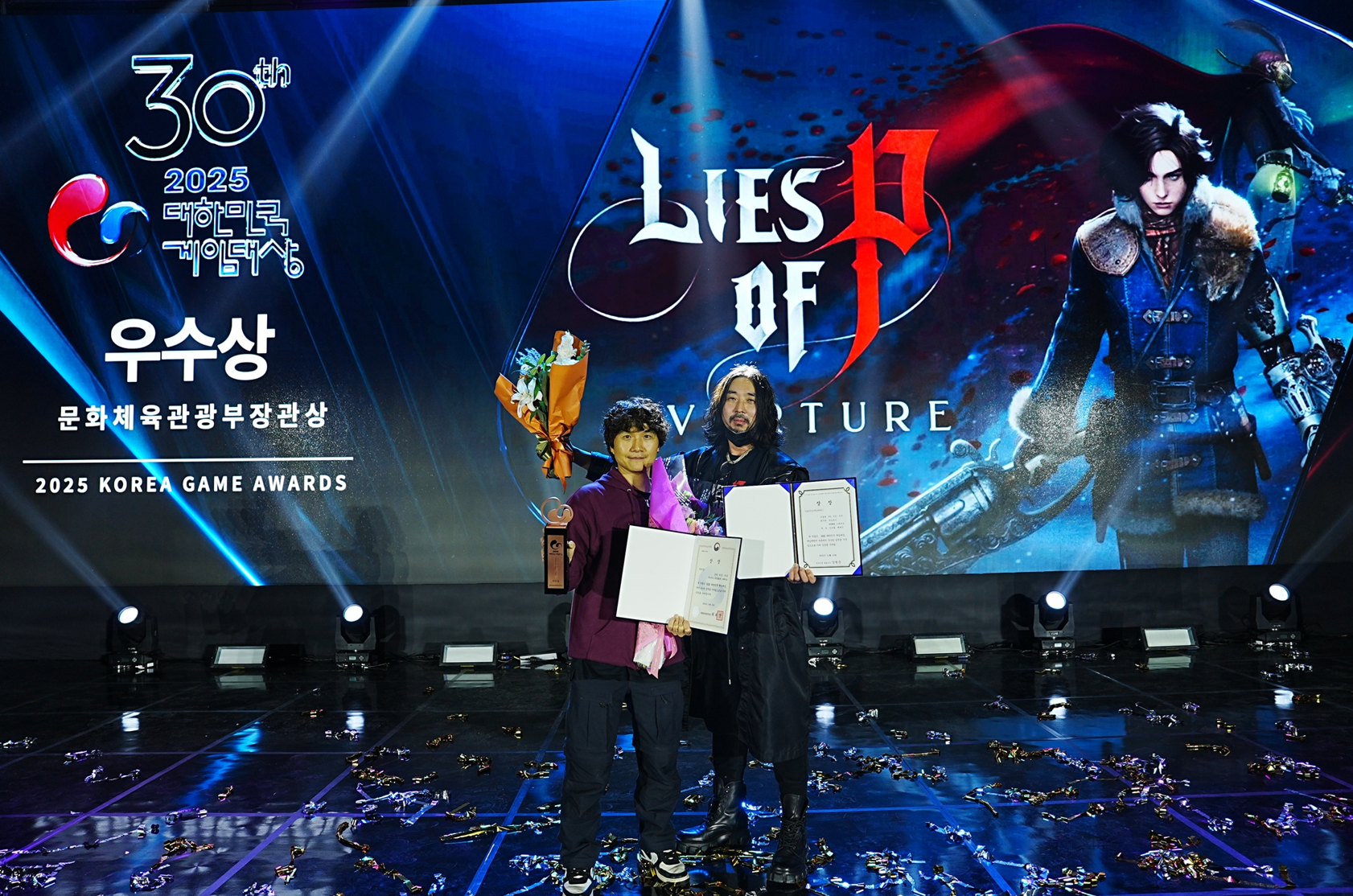 네오위즈 'P의 거짓: 서곡’, 2025 대한민국게임대상 우수상 및 기술창작상 캐릭터 부문 수상… DLC 수상 ‘최초’