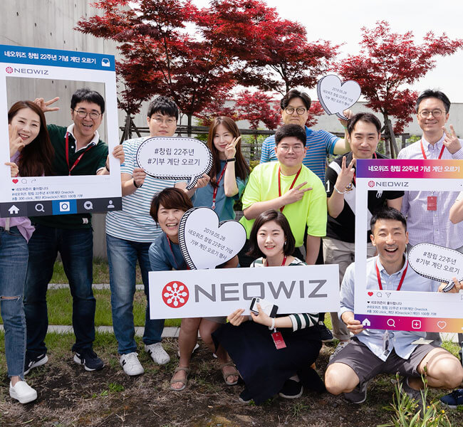 창립기념일, 계단 올라요!