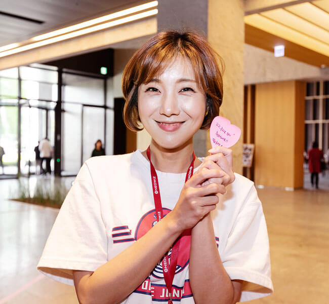 창립기념일, 계단 올라요!